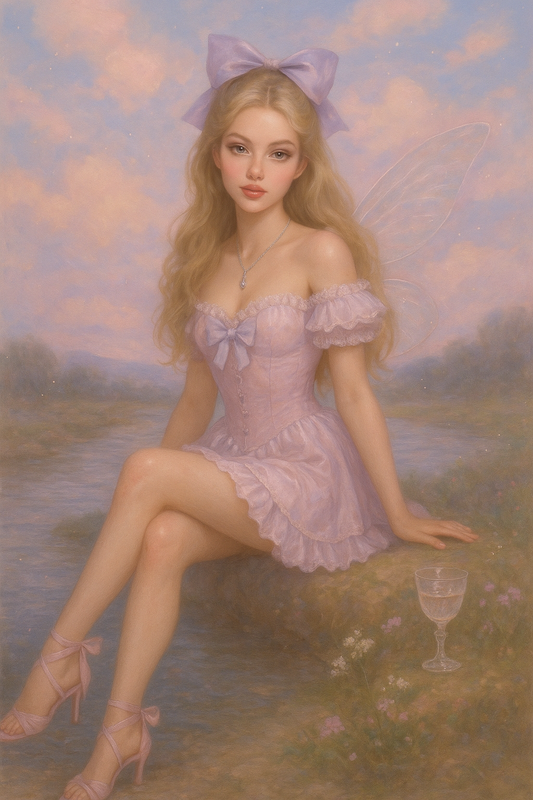 Cloudberry– Pastel Fairycore Poster