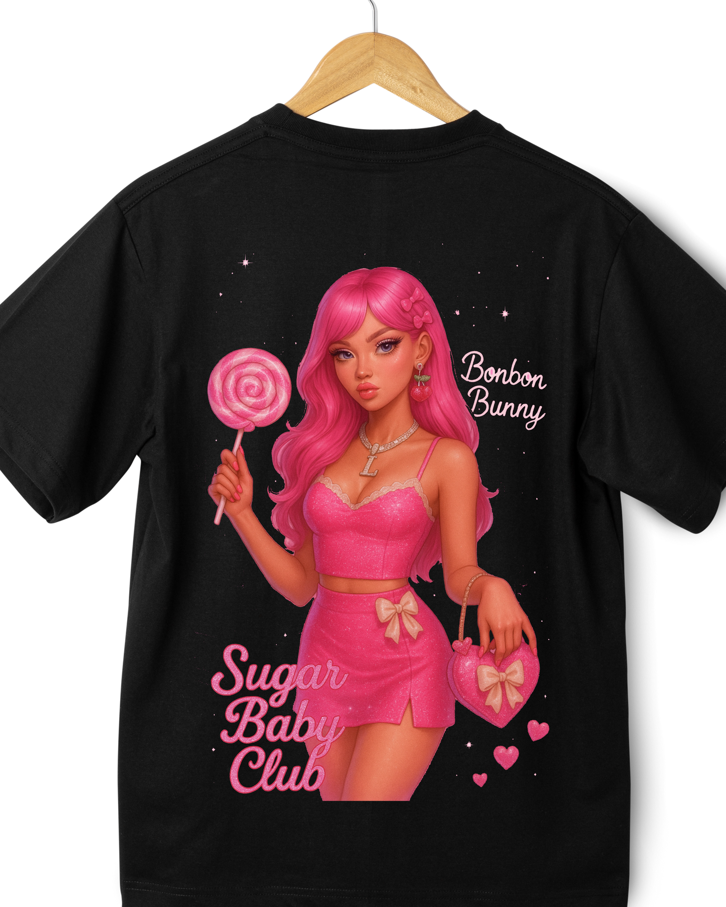 Bonbon Bunny Pink Dreamy Tshirt