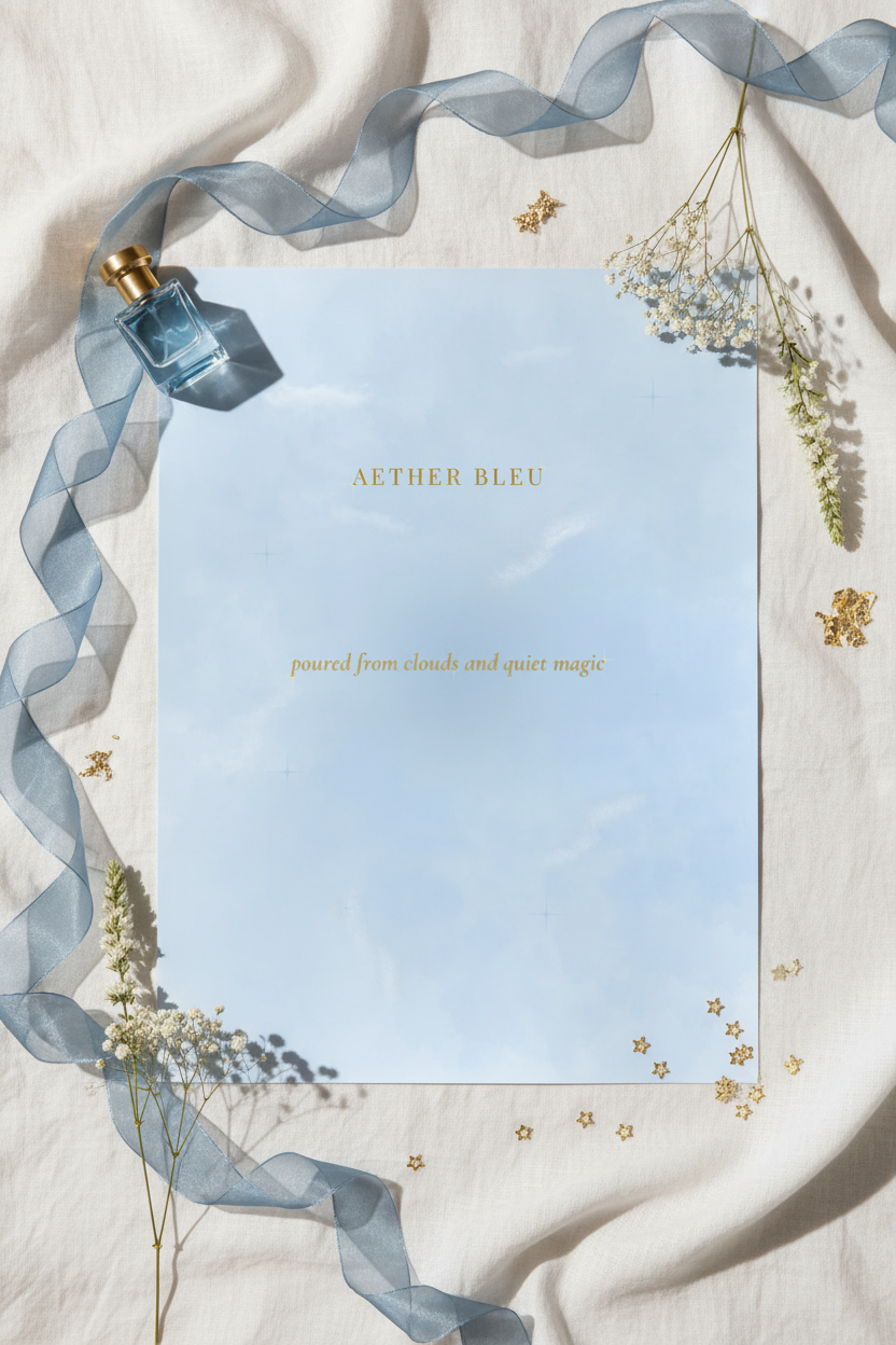 Aether Bleu Dreamy Poster