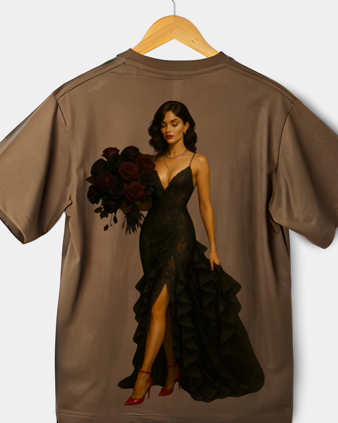 La roseraie Premium Regular Fit Tee