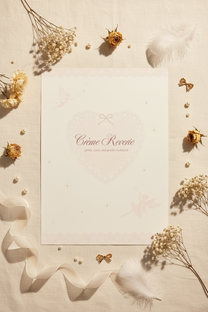 Creme Reverie – Vintage Poster