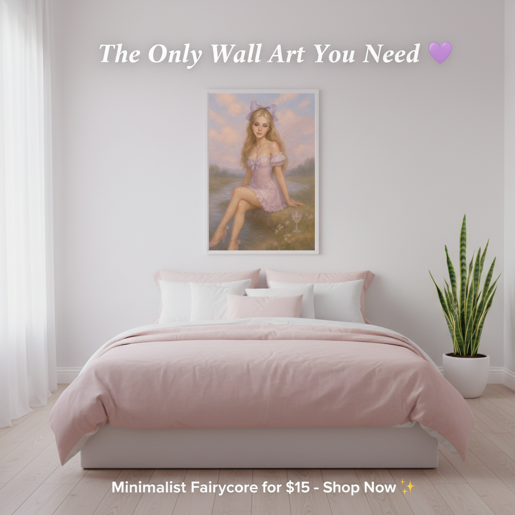 Cloudberry– Pastel Fairycore Poster