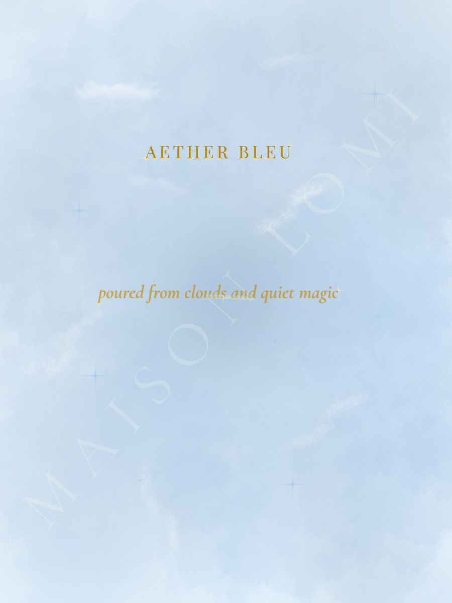 Aether Bleu Dreamy Poster