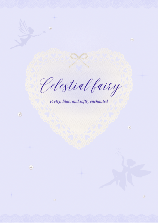Celestial Fairy Poster- Lavender